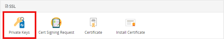 Create Private Key – Webuzo