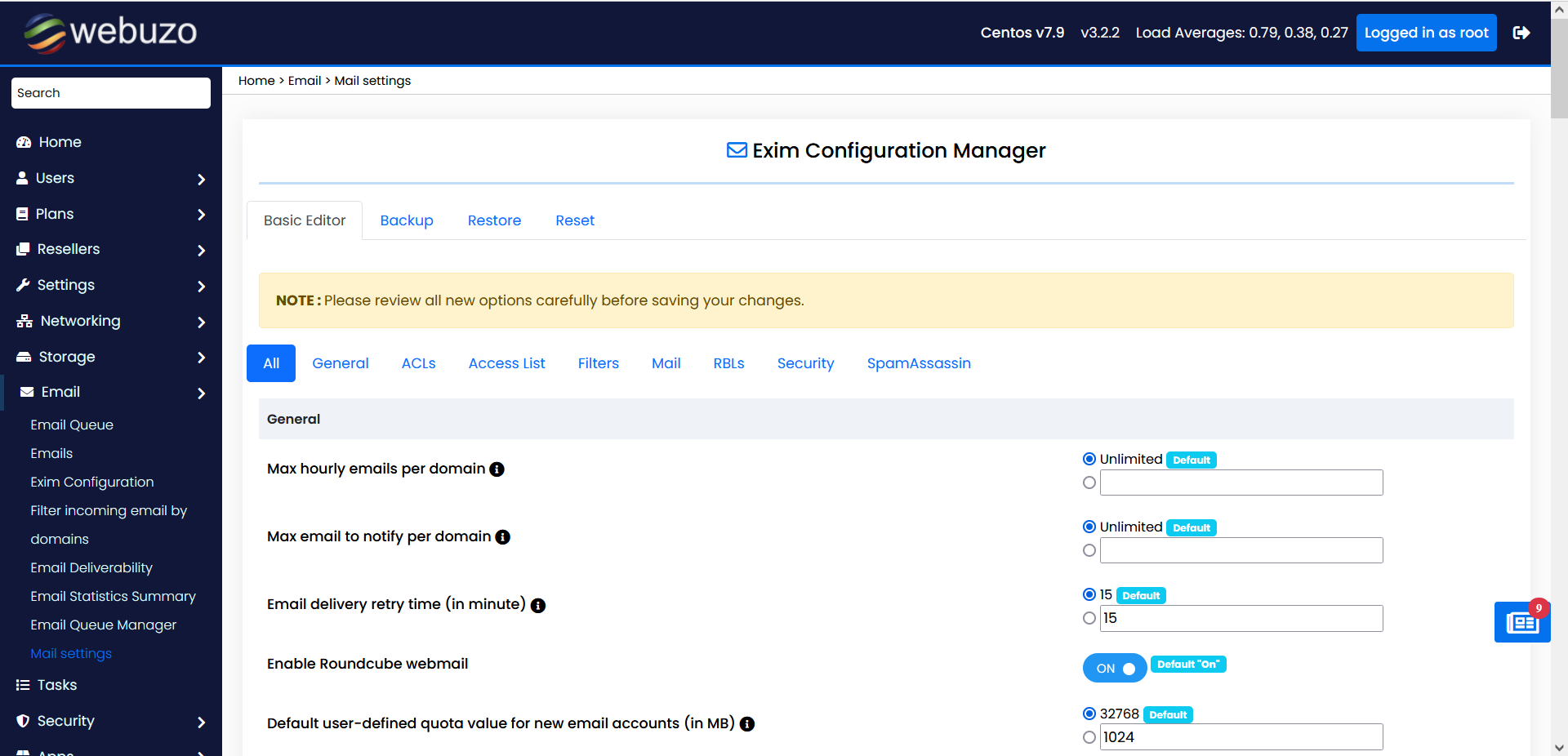 Webuzo 3.2.2 Launched – Webuzo