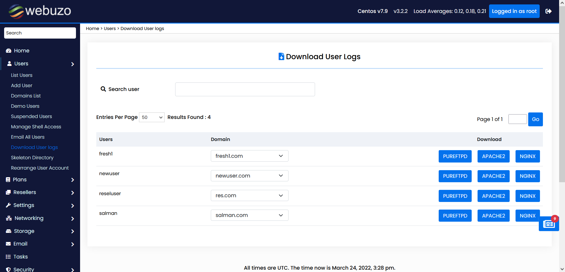 Webuzo 3.2.2 Launched – Webuzo