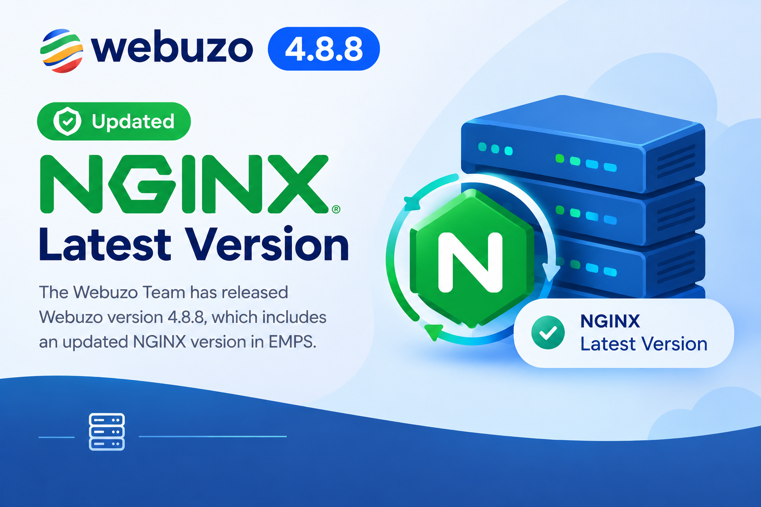 Webuzo 4.8.8 NGINX Update